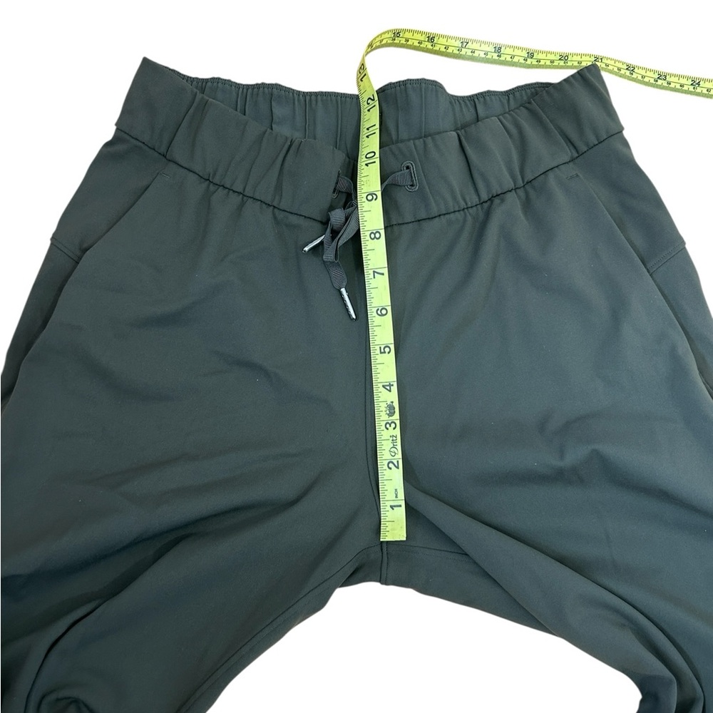Lululemon On the Fly Dark Green Straight Leg Activewear Pants size 6 - Picture 7 of 8